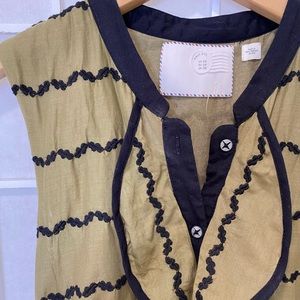 Anthropologie Sleeveless High/Low Dress